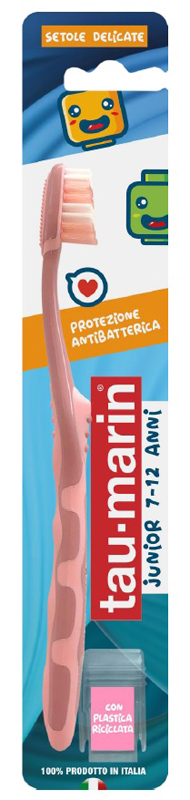 TAU MARIN SPAZZOLINO JUNIOR ANTIBATTERICO 7-12 ANNI - Farmacia Bartoli