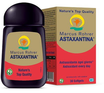 MARCUS ROHRER ASTAXANTINA 30 SOFTGELS - Farmacia Bartoli