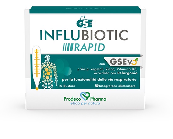 GSE INFLUBIOTIC RAPID 10 BUSTINE - Farmacia Bartoli