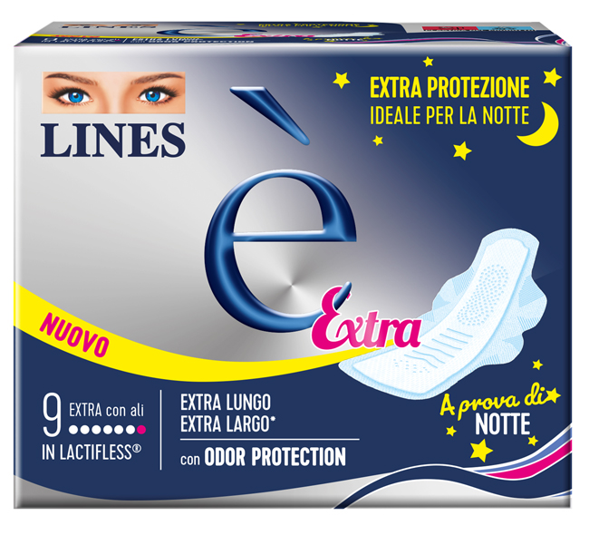 LINES E' EXTRA CARRY PACK 9 PEZZI - Farmacia Bartoli