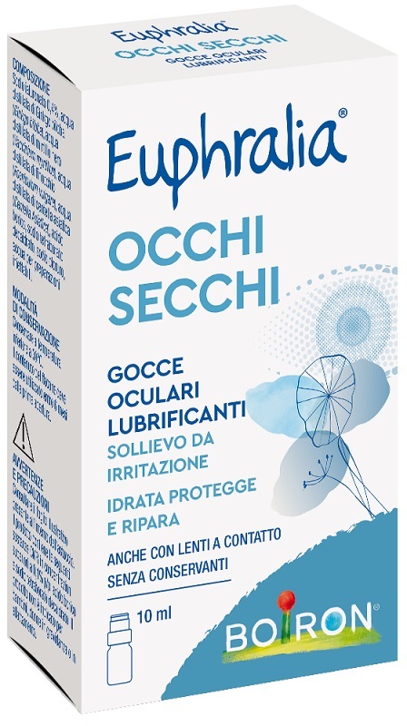 GOCCE OCUALRI LUBRIFICANTI EUPHRALIA OCCHI SECCHI 10 ML - Farmacia Bartoli