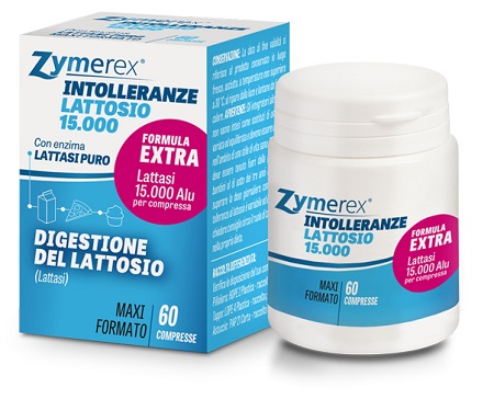 ZYMEREX INTOLLERANZE LATTOSIO 15000 60 COMPRESSE SENZA GLUTINE SENZA LATTOSIO - Farmacia Bartoli