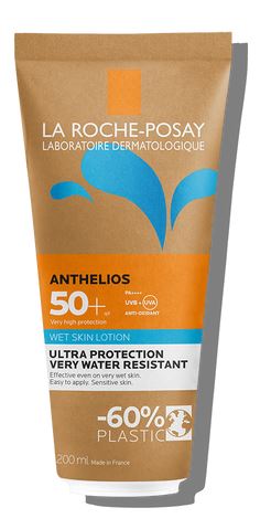 ANTHELIOS GEL PELLE BAGNATA 50+ 200 ML NUOVO PAPERPACK - Farmacia Bartoli