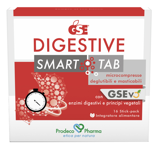 GSE DIGESTIVE SMART TAB 16 STICK PACK - Farmacia Bartoli