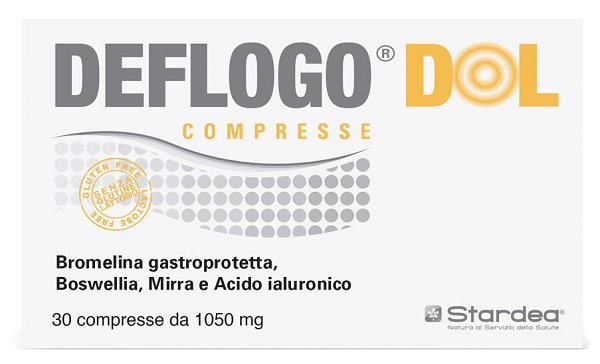 DEFLOGO DOL 30 COMPRESSE MP 1050 MG SENZA GLUTINE SENZA LATTOSIO - Farmacia Bartoli
