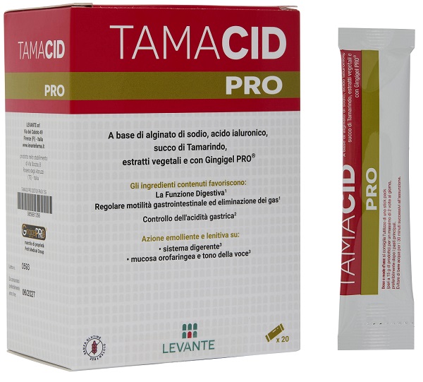 TAMACID PRO 20 STICK PACK 15 G SENZA GLUTINE SENZA LATTOSIO - Farmacia Bartoli