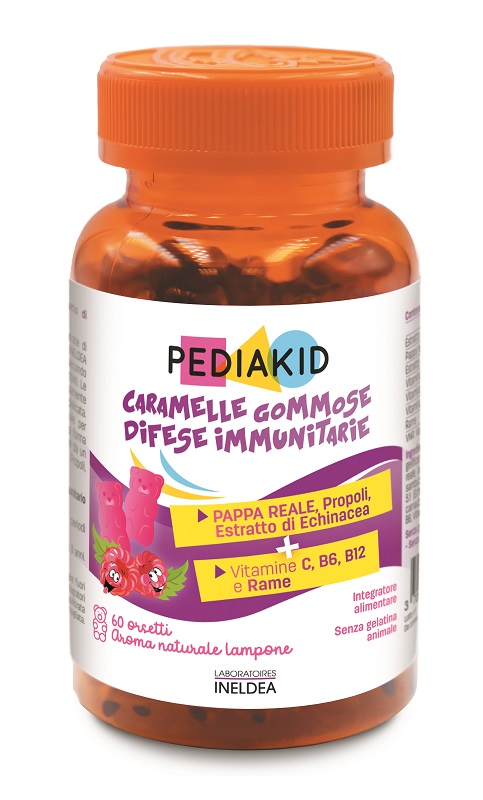PEDIAKID DIFESE IMMUNITARIE 60 ORSETTI GOMMOSI - Farmacia Bartoli