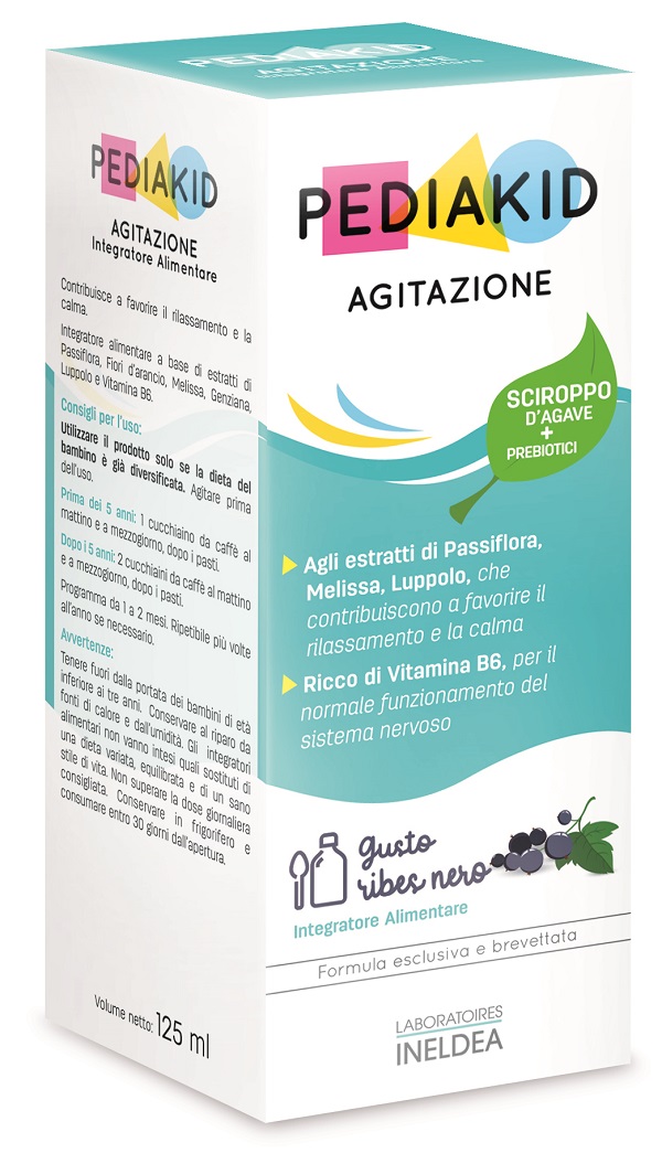 PEDIAKID AGITAZIONE SCIROPPO 125 ML - Farmacia Bartoli