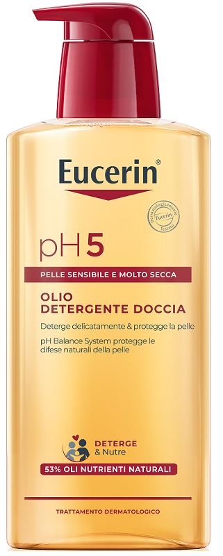 EUCERIN PELLI SENSIBILI OLIO DOCCIA 400 ML - Farmacia Bartoli