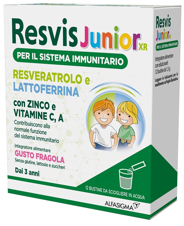 RESVIS JUNIOR XR 12 BUSTINE - Farmacia Bartoli