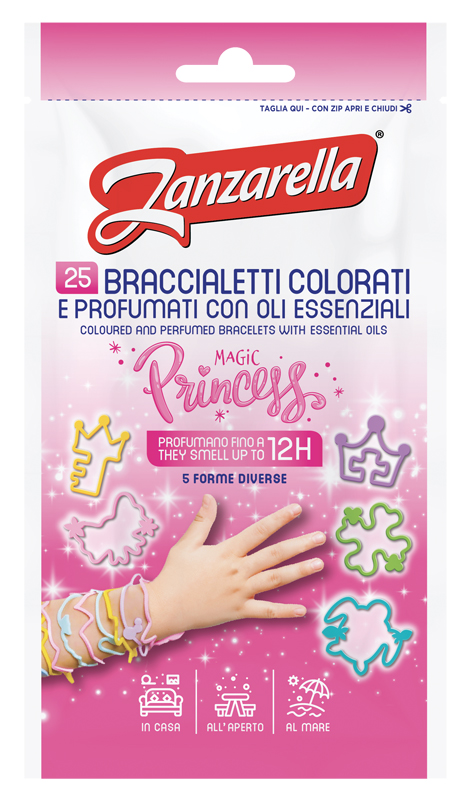 ZANZARELLA BRACCIALETTI PRINCESS 25 PEZZI - Farmacia Bartoli