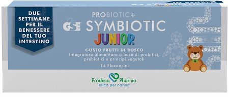 PROBIOTIC+ GSE SYMBIOTIC JUNIOR FRUTTI DI BOSCO 14 FLACONCINI - Farmacia Bartoli