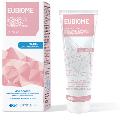 EUBIOME CREMA IDRATANTE RIEQUILIBRANTE PELLI SENSIBILI ARROSSATE TENDENZA ATOPICA 150 ML - Farmacia Bartoli