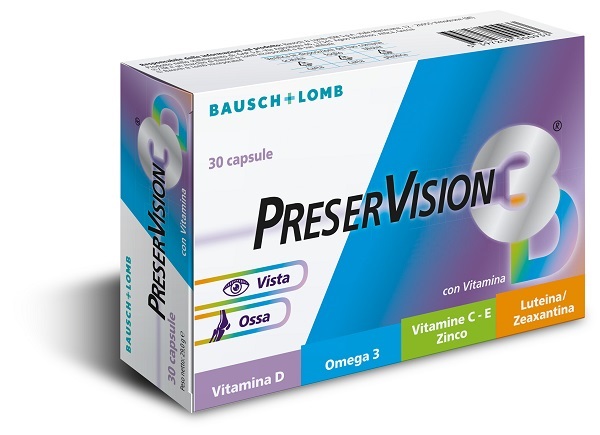 PRESERVISION 3D 30 CAPSULE MOLLI - Farmacia Bartoli