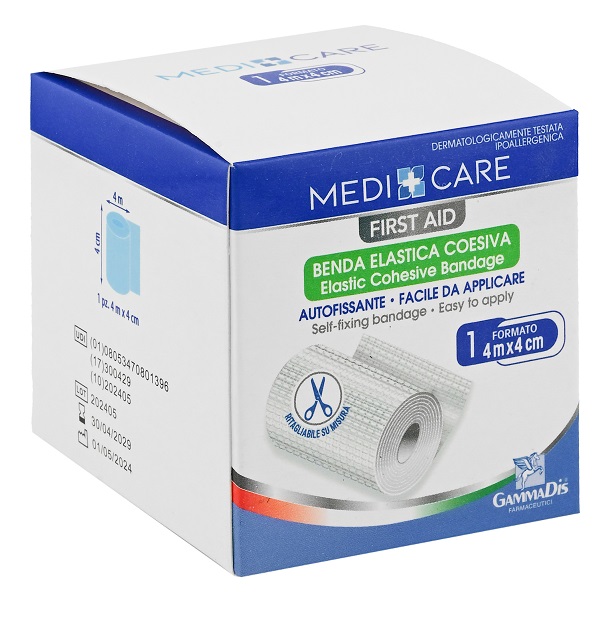 BENDA MEDICARE COESIVA CM 4X4 M MEDICARE - Farmacia Bartoli