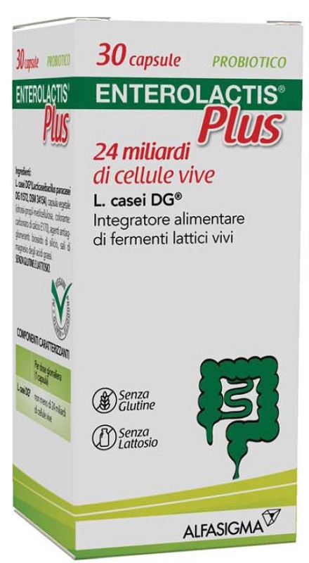 ENTEROLACTIS PLUS 30 CAPSULE - Farmacia Bartoli