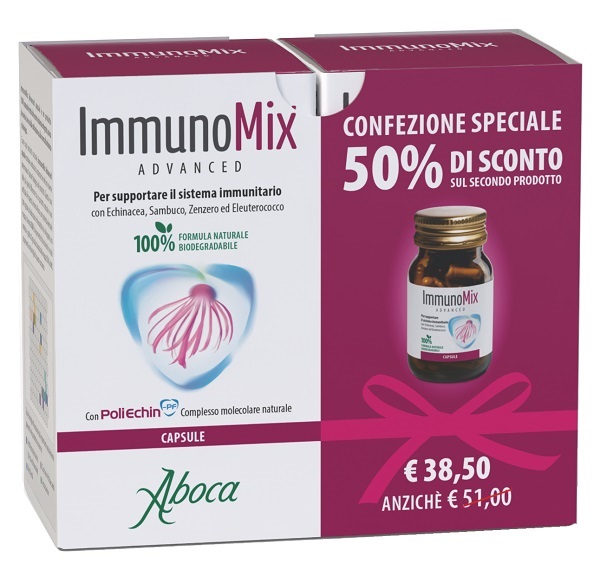 IMMUNOMIX ADVANCED 50 CAPSULE RM CONFEZIONE SPECIALE 2 PEZZI - Farmacia Bartoli