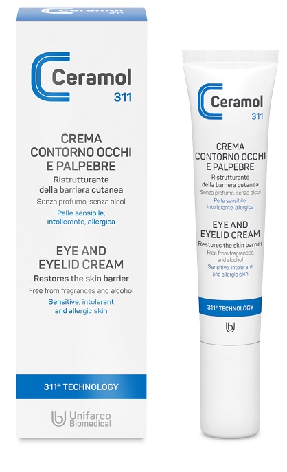 CERAMOL CREMA CONTORNO OCCHI E PALPEBRE 15 ML - Farmacia Bartoli