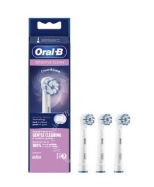 ORALB POWER REFILL EB60-3 SENSITIVE CLEAN 3 PEZZI - Farmacia Bartoli