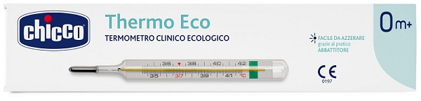 TERMOMETRO CHICCO THERMOECO VETRO - Farmacia Bartoli