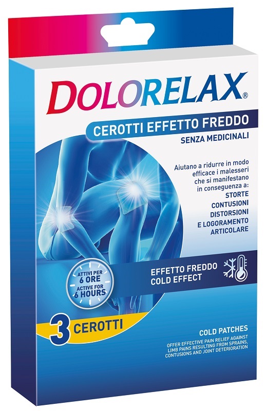 DOLORELAX CEROTTO EFFETTO FREDDO - Farmacia Bartoli