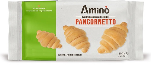 AMINO' PANCORNETTO IPOPROTEICO 4 PEZZI X 50 G - Farmacia Bartoli