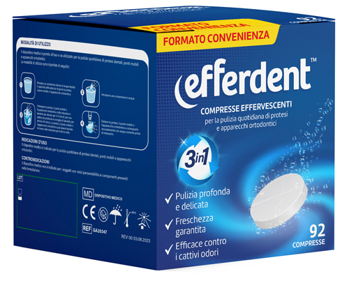 EFFERDENT 92 COMPRESSE EFFERVESCENTI - Farmacia Bartoli