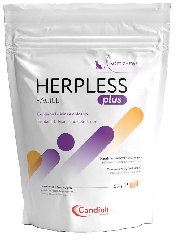 HERPLESS PLUS FACILE 30 SOFT CHEWS - Farmacia Bartoli