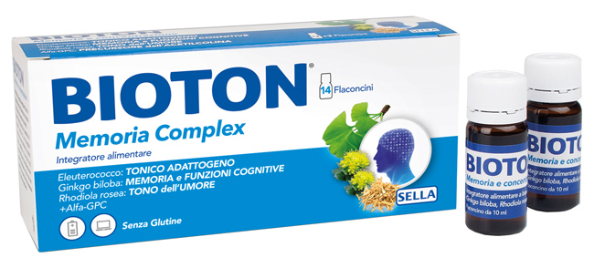 BIOTON MEMORIA COMPLEX 14 FLACONCINI DA 10 ML - Farmacia Bartoli