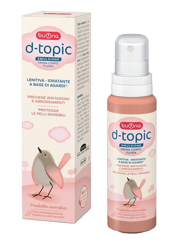 DTOPIC EMULSIONE CREMA CORPO FLUIDA LENITIVA IDRATANTE A BASE DI AGARDI' 100 ML - Farmacia Bartoli