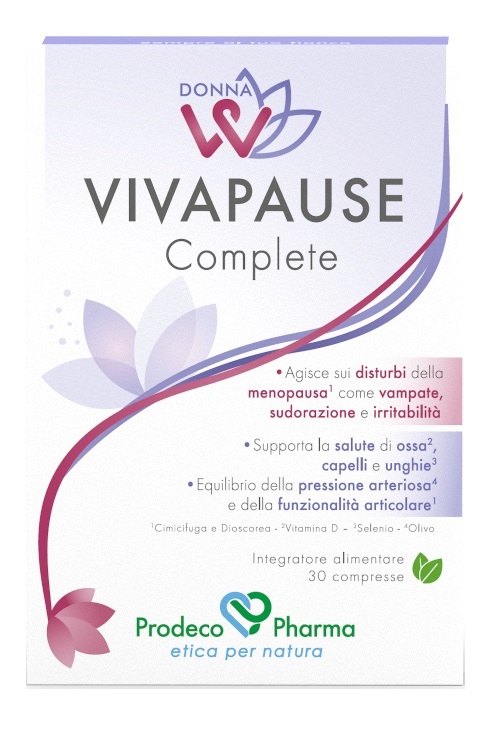 DONNAW VIVAPAUSE COMPLETE 30 COMPRESSE - Farmacia Bartoli