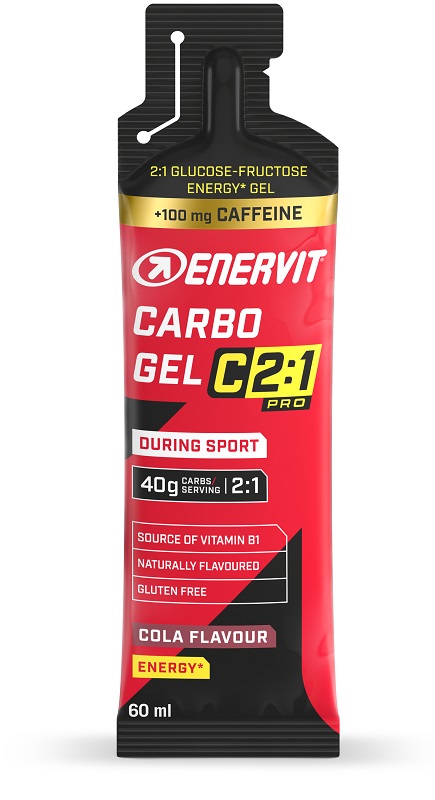 ENERVIT C2 1 PRO CARBO GEL COLA CON CAFFEINA 60 ML - Farmacia Bartoli
