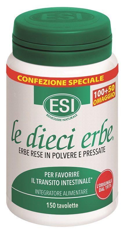 ESI LE DIECI ERBE 100 TAVOLETTE + 50 TAVOLETTE OMAGGIO - Farmacia Bartoli