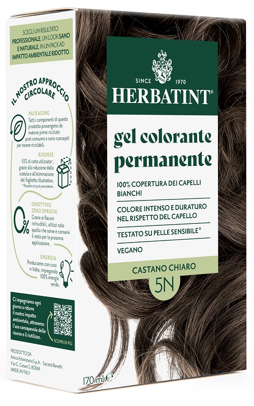HERBATINT 5N CASTANO CHIARO 170 ML - Farmacia Bartoli
