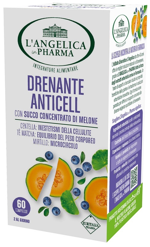 L'ANGELICA DRENANTE ANTICELL 60 COMPRESSE - Farmacia Bartoli
