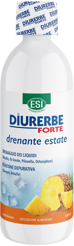 ESI DIURERBE FORTE DRENANTE ESTATE ANANAS BIPACK 500 ML + 500 ML - Farmacia Bartoli