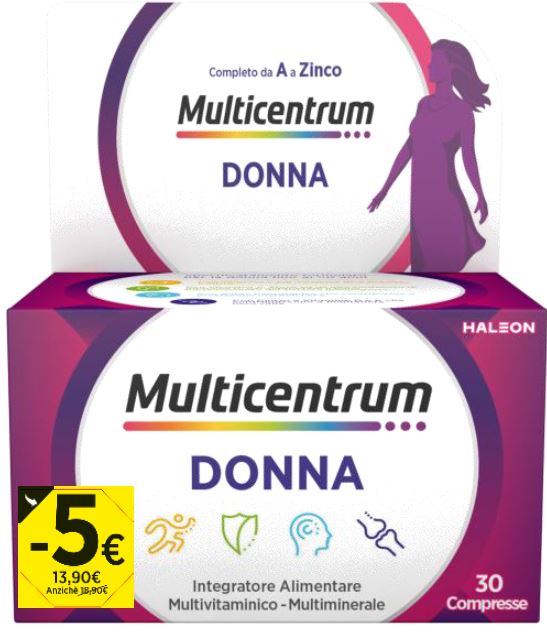 MULTICENTRUM DONNA 30 COMPRESSE PROMO 2026 - Farmacia Bartoli