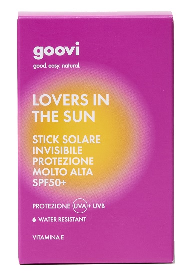 GOOVI LOVERS IN THE SUN STICK SOLARE INVISIBILE PROTEZIONE MOLTO ALTA SPF50+ 20 ML - Farmacia Bartoli