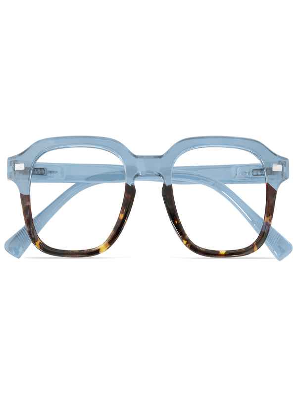 OCCHIALE DA LETTURA PREMONTATO TWINS SILVER PANCAKE AZZURRO/DEMI +2,50 - Farmacia Bartoli