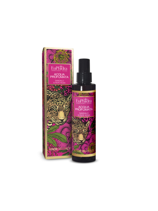 EUPHIDRA ACQUA PROFUMATA SANDALO & PEPE ROSA 125 ML - Farmacia Bartoli